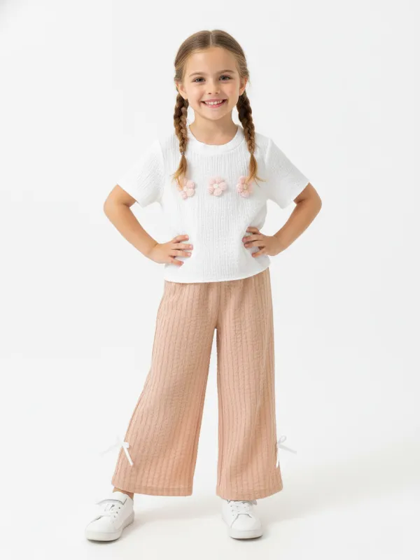 Cute Girls Two-Piece Outfit